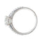 Bague 53 Bague solitaire en or blanc, diamant 1,89 carat. 58 Facettes 29860