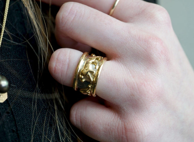 Bague Bague Cartier Panthère Or Jaune 58 Facettes