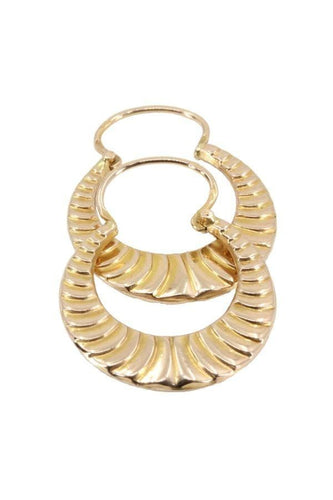 Boucles d'oreilles Créoles modernes 58 Facettes 34161