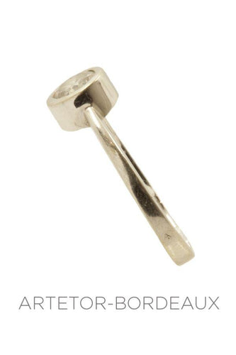 Bague 55 Solitaire moderne 0.56 carat 58 Facettes 1451