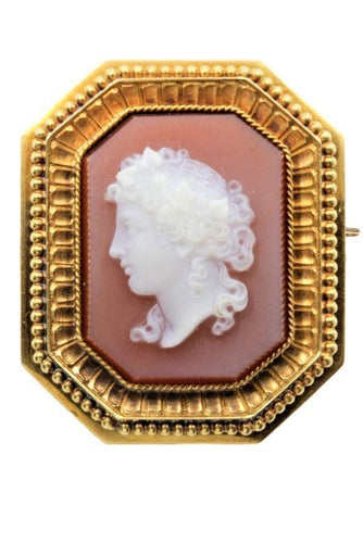 Broche Broche camée ancienne 58 Facettes 27711