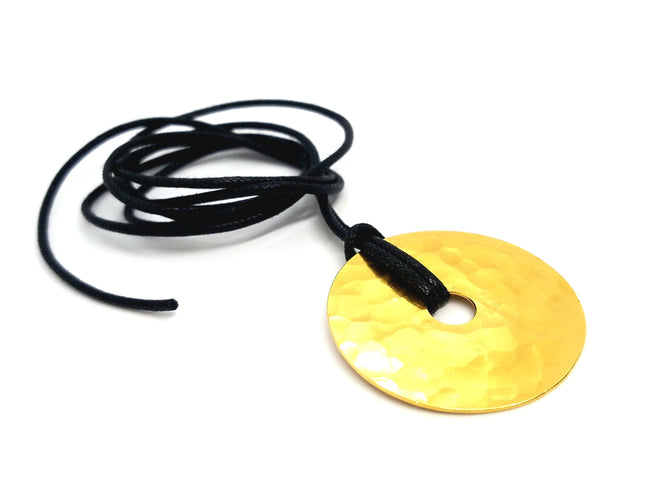 Pendentif Dinh Van Pendentif Pi Or jaune 58 Facettes 00592CN