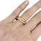 Bague 53 Bague Cartier "Trinity" en or jaune et diamants. 58 Facettes 28798-1