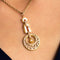 Pendentif Pendentif ancien or rose perles fines 58 Facettes CVP15