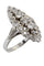 Bague Marquise ancienne diamants 58 Facettes 037371