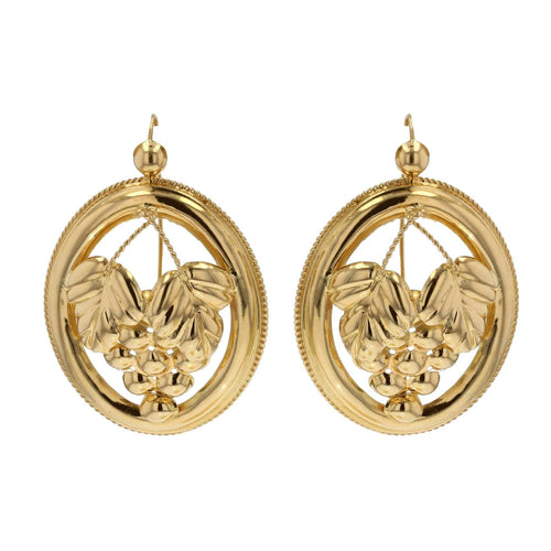 Boucles d'oreilles Boucles d'oreilles anciennes en or Créoles 58 Facettes 21-194