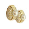 Boucles d'oreilles Boucles d'oreilles Cartier, en or jaune, perles et diamants. 58 Facettes 26509