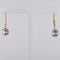 Boucles d'oreilles Boucles d'oreilles anciennes saphirs et diamants 58 Facettes 20-397