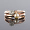 Boucles d'oreilles Parure ancienne perles fines et diamants 58 Facettes 19-614