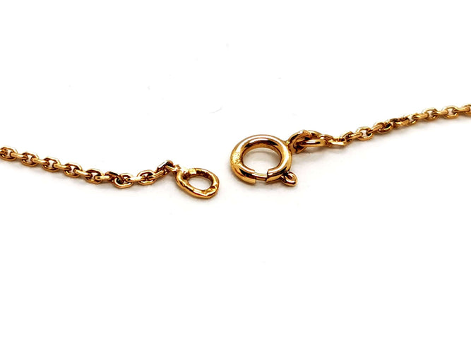 Collier Collier Chaîne + pendentif Or jaune Saphir 58 Facettes 1141230CD