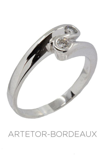 Bague 56 Bague toi et moi diamants 58 Facettes 33561
