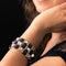 Bracelet Bracelet argent et bois de rose 58 Facettes 20-019