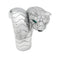 Bague 53 Bague Cartier "Panthère de Cartier" en or blanc, diamants, émeraudes et onyx. 58 Facettes 29075-1