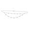 Collier Collier draperie en or blanc et diamants. 58 Facettes 29476