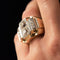 Bague 56 Bague tank diamants 58 Facettes 19-587-59