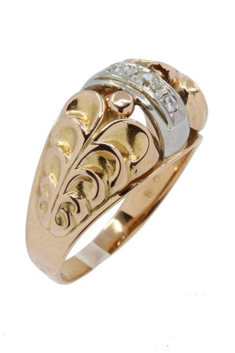 Bague 58 Bague diamants années 50' 58 Facettes 36361
