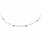 Collier Collier gouttière en or jaune, blanc et diamants. 58 Facettes 30149