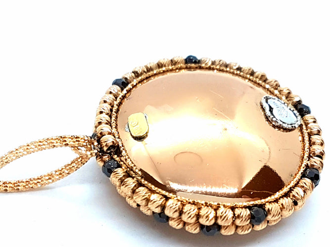 Pendentif Pendentif Or rose 58 Facettes 06097CD