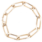 Bracelet Bracelet en or rose maille figaro torsadée 58 Facettes 21-166