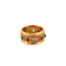 Bague Bague anneau Rubis Saphirs Emeraudes signé Percossi Papi 58 Facettes 00010