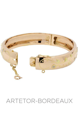 Bracelet Bracelet jonc ouvrant 58 Facettes 30751