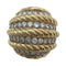 Bague 56 Importante bague dôme en or jaune, diamants. 58 Facettes 27665