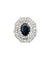 Bague 50 Bague octogonale saphir et diamants 58 Facettes 1-866/7