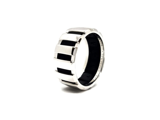 Bague 64 Chaumet Bague Class one Or blanc 58 Facettes 750305CN