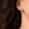 Boucles d'oreilles Boucles d'oreilles ancienne dormeuse or rose diamants 58 Facettes 17-042