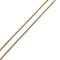 Collier Chaine or jaune maille gourmette. 58 Facettes 30279