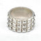 Bague Bague Hermès modèle espionne en argent 58 Facettes 0