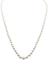 Collier Collier de perles en chute 58 Facettes