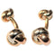 Boutons de manchette CARTIER, boutons de manchettes TRINITY 58 Facettes 386