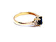 Bague 53 Bague Or jaune Saphir 58 Facettes 978903CN