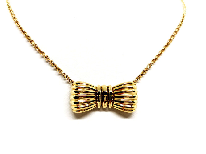 Collier O.J. Perrin Collier Noeud Or jaune 58 Facettes 997382CN