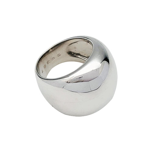 Bague 52 Bague Poiray jonc en or blanc. 58 Facettes 30413