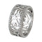 Bague 55 Bague Chanel, modèle "Camélia", en or blanc et diamants. 58 Facettes 29353-1