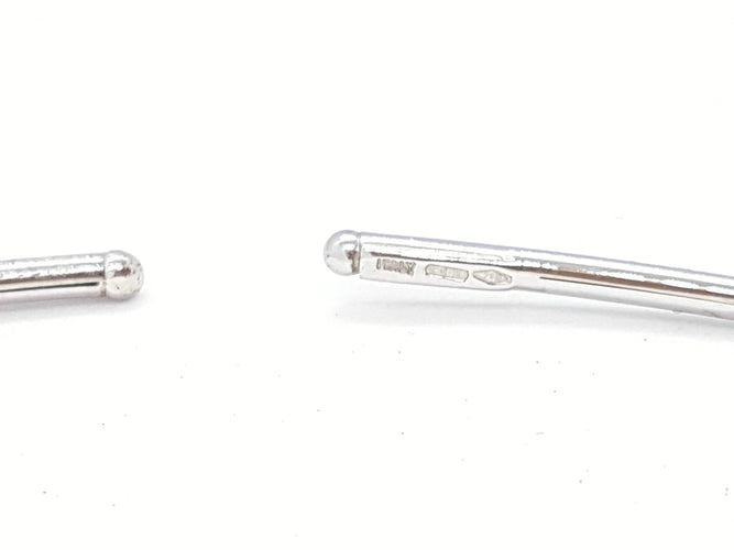 Collier Van der Bauwede Collier Lierre Or blanc Diamant 58 Facettes 00024GD