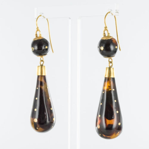 Boucles d'oreilles Boucles d'oreilles écailles cloutées d'or 58 Facettes 19-258A