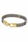 Bracelet Bracelet câble or et acier 58 Facettes