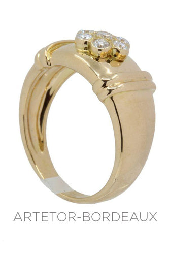 Bague 53 Bague moderne diamants 58 Facettes 35331