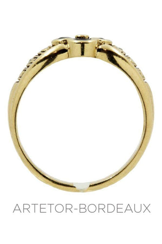 Bague 54 Bague saphirs et diamants 58 Facettes 28601