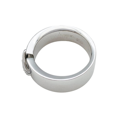 Bague 50 Bague Chaumet "Liens" en or blanc et diamants. 58 Facettes 30191