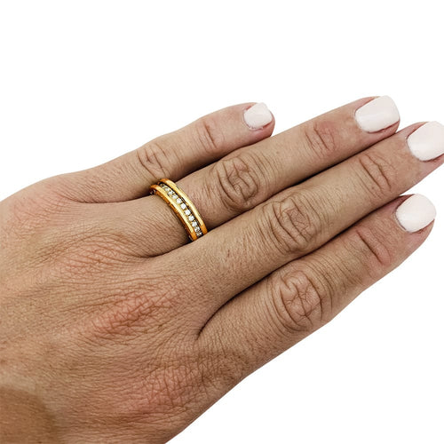 Bague 50 Bague Bulgari, "B.Zero1", or jaune et diamants. 58 Facettes 30631