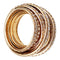Bague 52 Bague de Grisogono "Allegra" en or rose et diamants. 58 Facettes 30547
