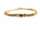 Bracelet Bracelet Maille anglaise Or jaune Saphir 58 Facettes 1132937CD