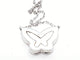 Collier Collier Chaîne + pendentif Or blanc Diamant 58 Facettes 06168CD
