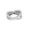 Bague 50 Bague Chopard or blanc, diamants carrés. 58 Facettes 30000