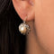 Boucles d'oreilles Boucles d'oreilles anciennes perles diamants 58 Facettes 20-194