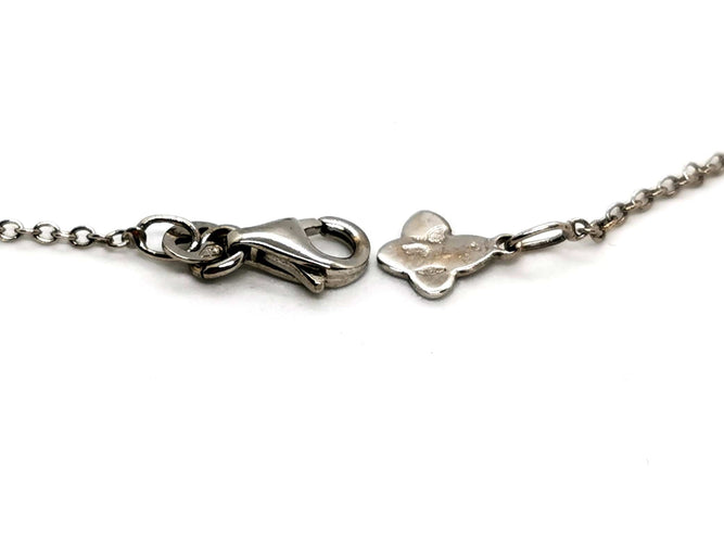 Collier Collier Chaîne + pendentif Or blanc Diamant 58 Facettes 1126584CN